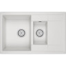 Кухонная мойка GRANULA GR-7802 арктик (белый) 7802 APKTIK