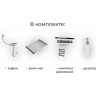 Кухонная мойка GRANULA KS-7303U, арктик (белый) 7303iU APKTIK